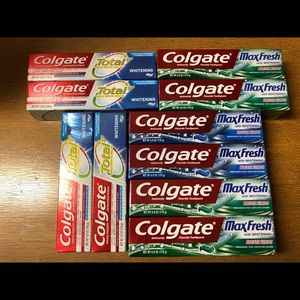 10 Colgate toothpaste bundle expiration 2022